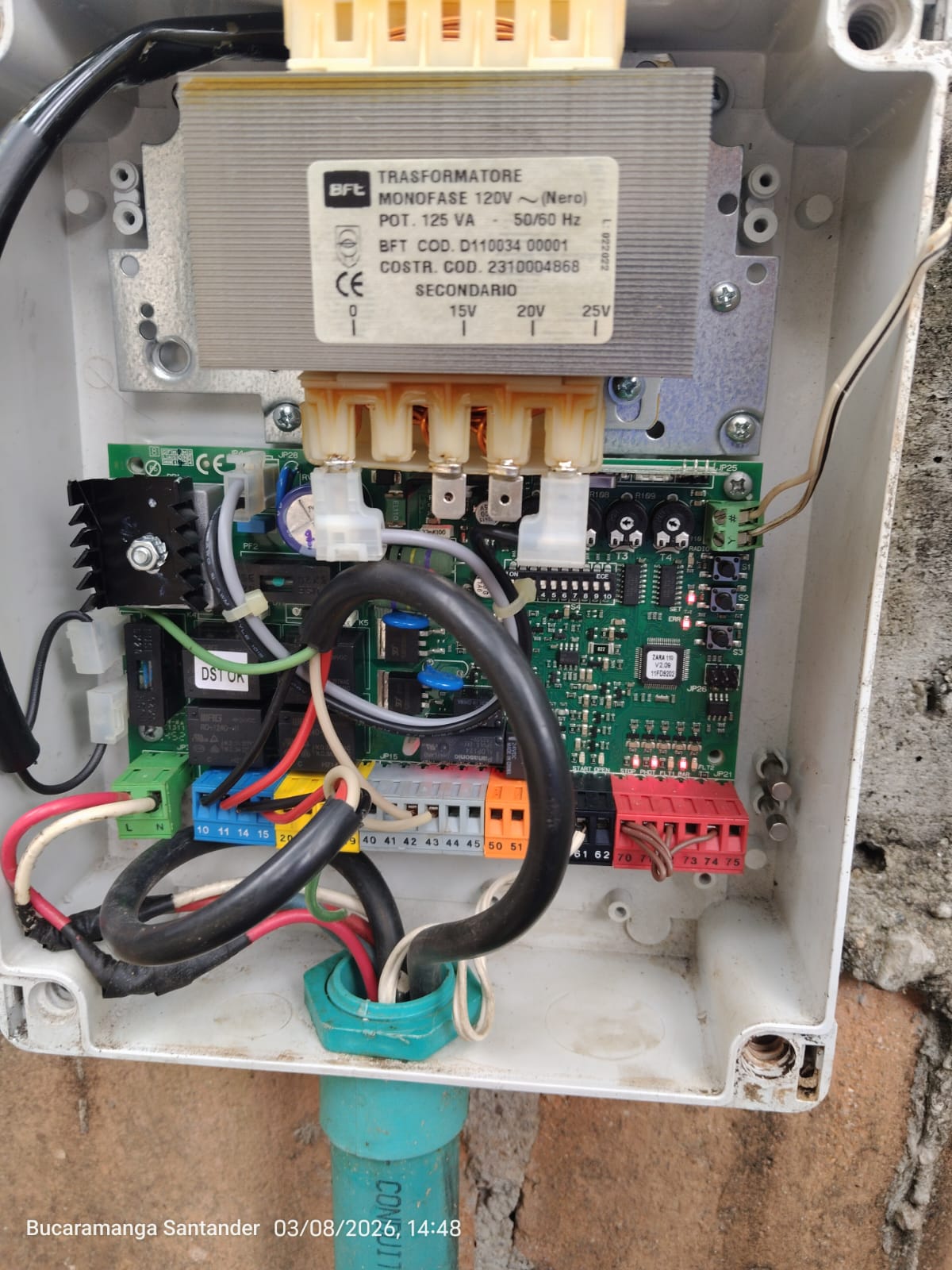 Mantenimiento preventivo de brazos electromecánicos BFT Phobos en Girón — foto 5